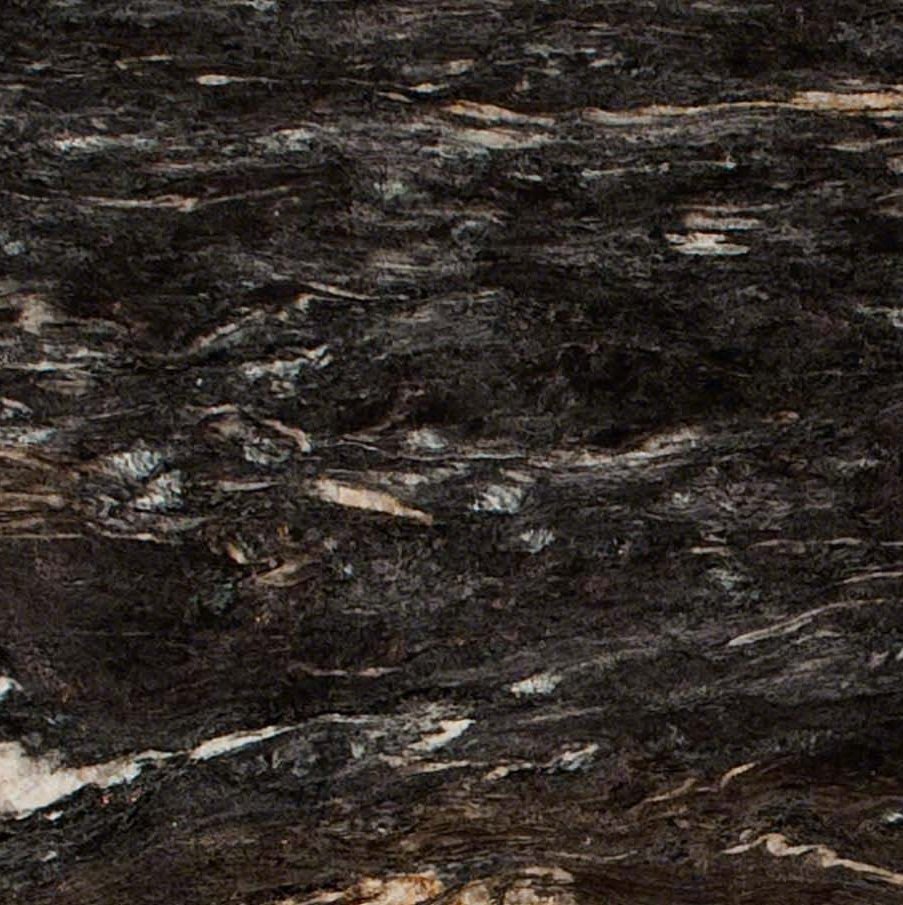 Titanium Black Granite Countertops