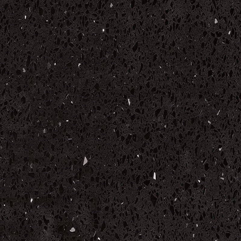 Sparkling Black Quartz Countertops