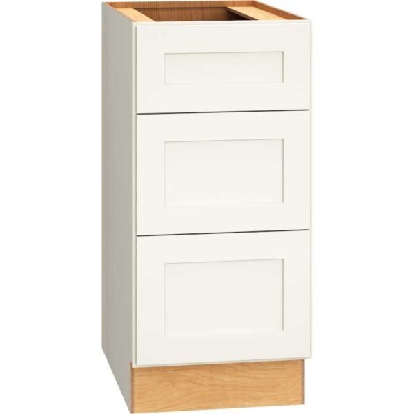 15″ Universal Base Cabinet with 3 Drawers
