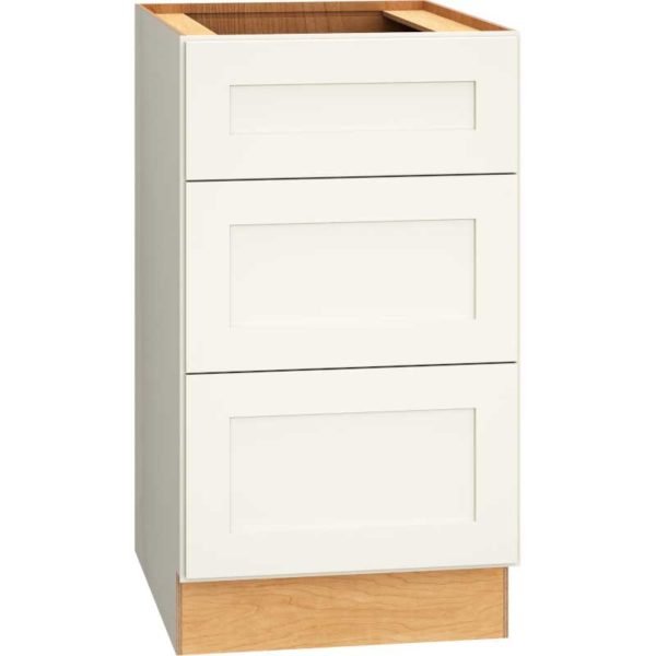 18″ Universal Base Cabinet with 3 Drawers
