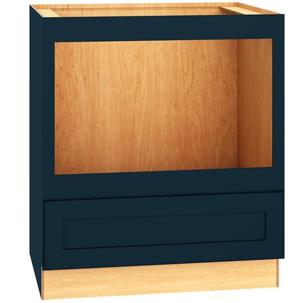 30″ Base Microwave Cabinet with Drawer in Omni