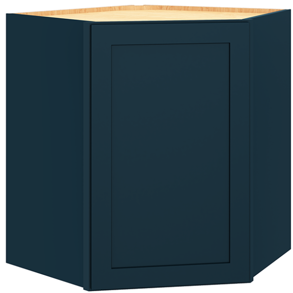 30″ Diagonal Wall Cabinet in Omni