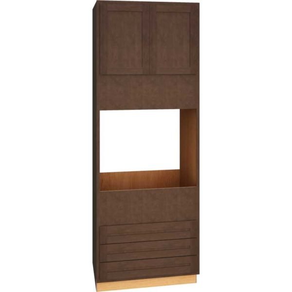 96″ Single Oven Cabinet with 3 Drawers in Classic