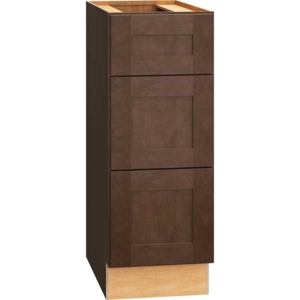 12″ x 32 1/2″ Vanity Base Cabinet with 3 Drawers in Omni