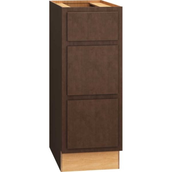 12″ x 32 1/2″ Vanity Base Cabinet with 3 Drawers in Classic