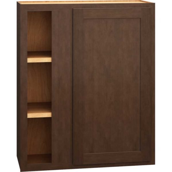 30″ x 36″ Corner Wall Cabinet with Single Door in Classic