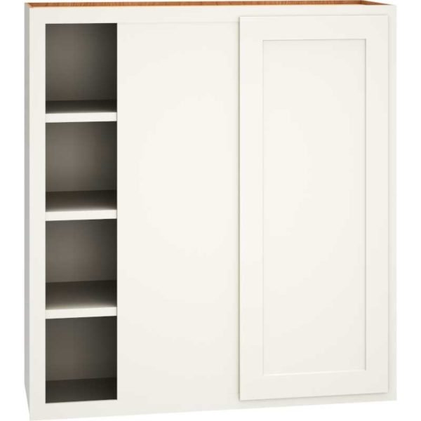 36″ x 39″ Corner Wall Cabinet with Single Door in Classic
